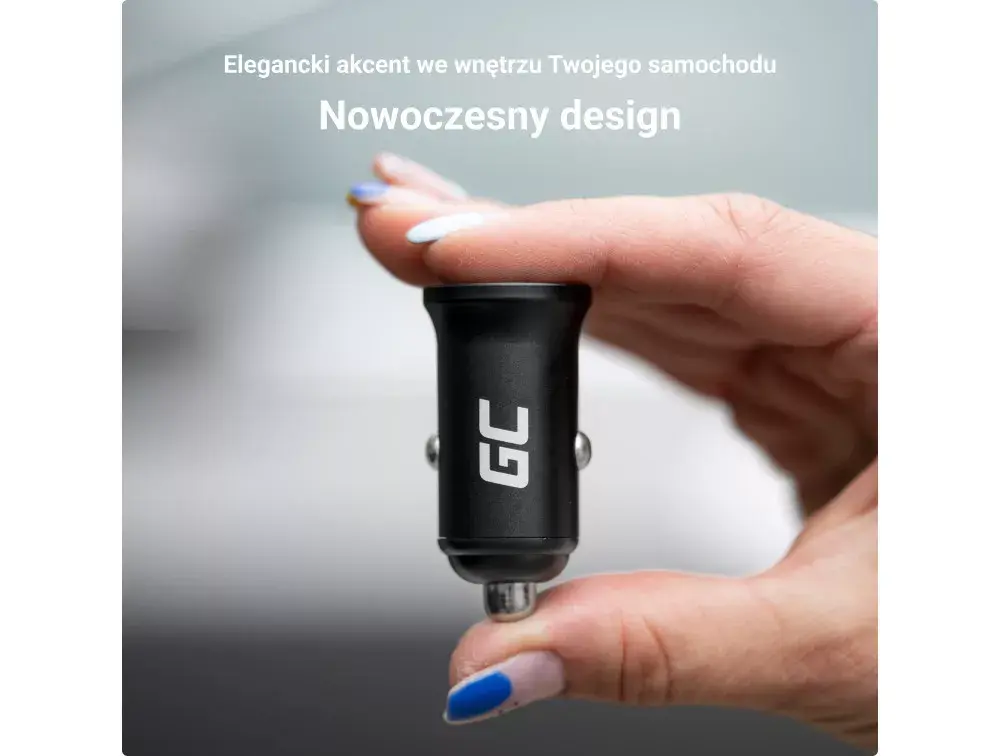 Green Cell CADM-GC-36AA 36 Вт 2x USB-A зарядное Photo 6