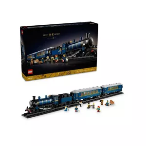 LEGO passenger train set LEGO IDEAS 21344 The Orient Express — detailed collectible build