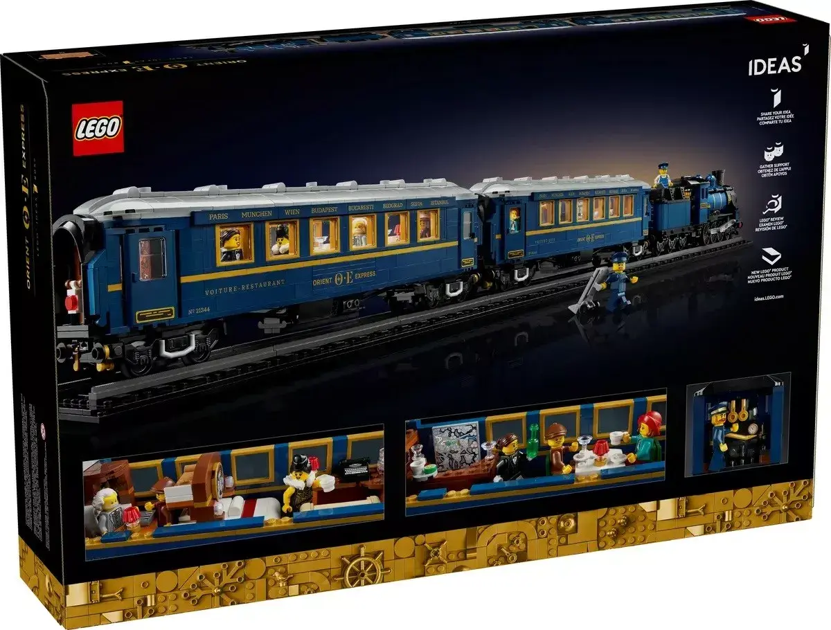 LEGO train set LEGO IDEAS 21344 The Orient Express Photo 2