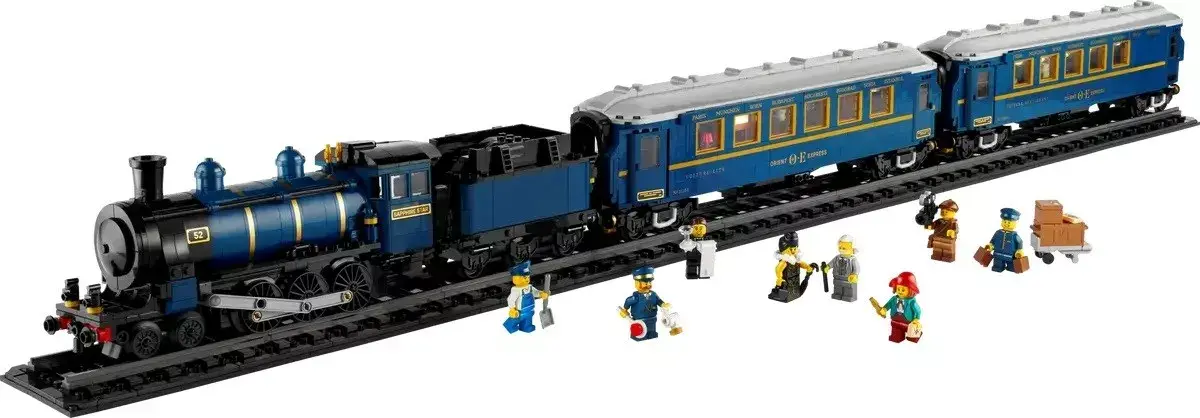 LEGO train set LEGO IDEAS 21344 The Orient Express Photo 3