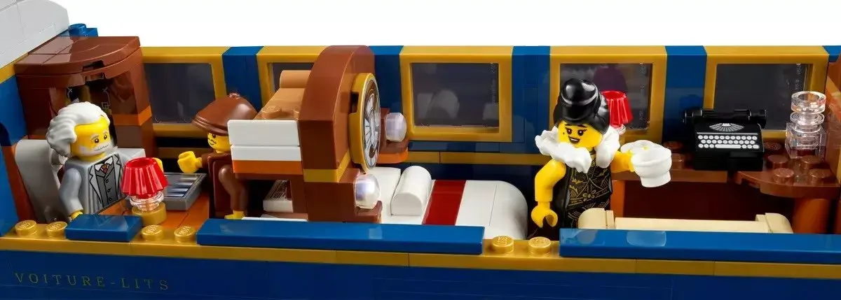 LEGO train set LEGO IDEAS 21344 The Orient Express Photo 6