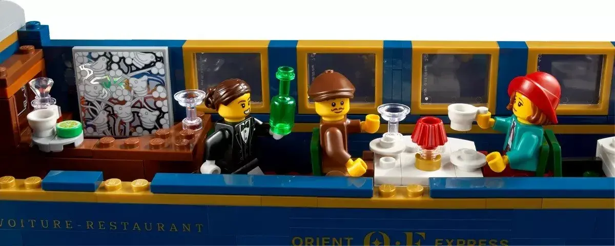 LEGO train set LEGO IDEAS 21344 The Orient Express Photo 7