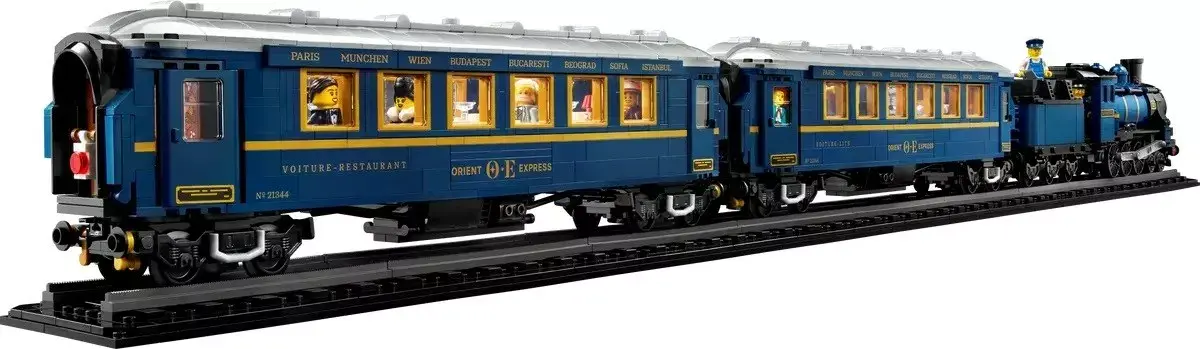 LEGO train set LEGO IDEAS 21344 The Orient Express Photo 8