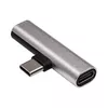 Akyga AK-AD-71 USB-C → 3,5 мм аудио‑сплиттер Photo 2