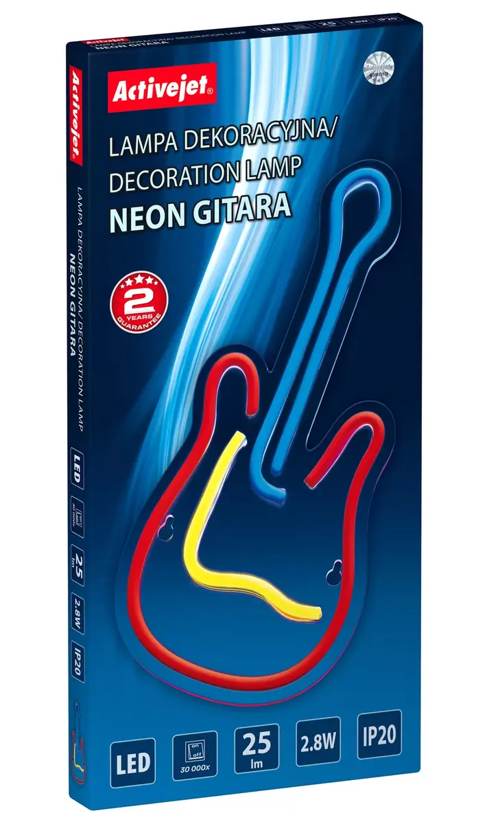 LED неон ActiveJet AJE-NEON GUITAR Photo 9