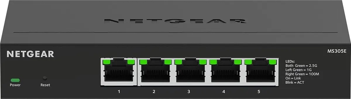 NETGEAR MS305E 2.5G Ethernet Switch Photo 7