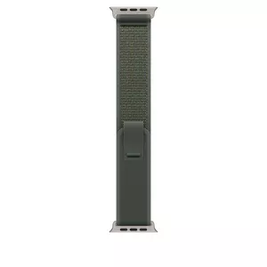 Band Apple 49mm Green Trail Loop S/M Natural Titanium Finish