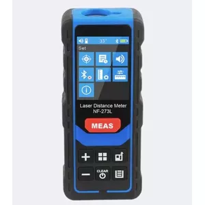 Multifunkciju Lāzera Mērītājs | līdz 120m | Atmiņa | IP54 |  Li-akum. | Uzlabots LCD displejs
