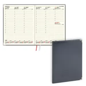 Planner Balts Advocate A4 2026 weekly, grey Balacron cover