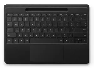 Microsoft Surface Pro Flex Bezvadu tastatūra QWERTY Nordic Bluetooth Melna ar skārienpaliktni
