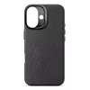 Decoded Leather Backcover for Apple iPhone 16 - Black Photo 8