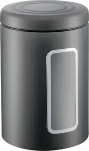 Ёмкость для хранения Wesco 112785 матовый графит – герметичный кухонный контейнер, металлический корпус