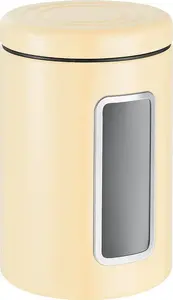 Ёмкость для хранения Wesco 112786 Sand Matte — металлическая кухонная банка с герметичной крышкой, объём не указан