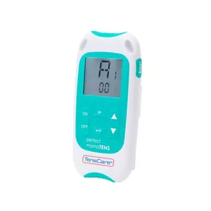 TensCare K-PM elektroniskais muskuļu stimulators Uzlīmju plāksne 2 kanāli Tirkīzs, Balts