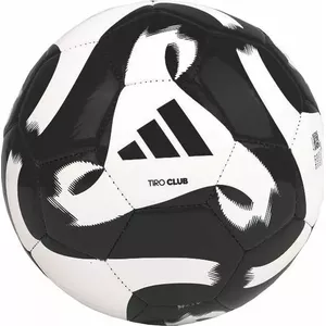Futbola bumba ADIDAS Tiro Club balti‑melna HT2430 izmērs 3