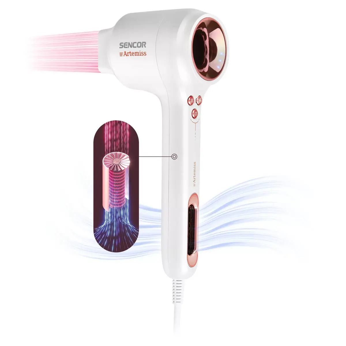 SENCOR SHD9100RS fēns 1500 W Photo 2
