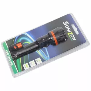 LED flashlight Sonizon 9129623, 1 W LED, light output 20–40 lm, compact handheld