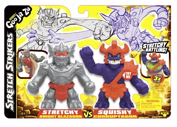 GOO JIT ZU HEROES OF GOO JIT ZU Stretch Strikers 2-pack Photo 4