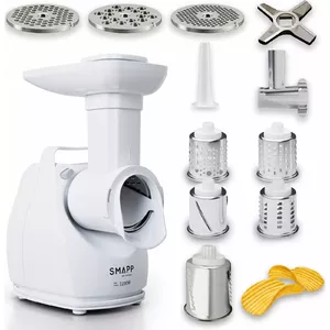 Meat Grinder SMAPP 490.81R — 1500W, Stainless Steel, Electric