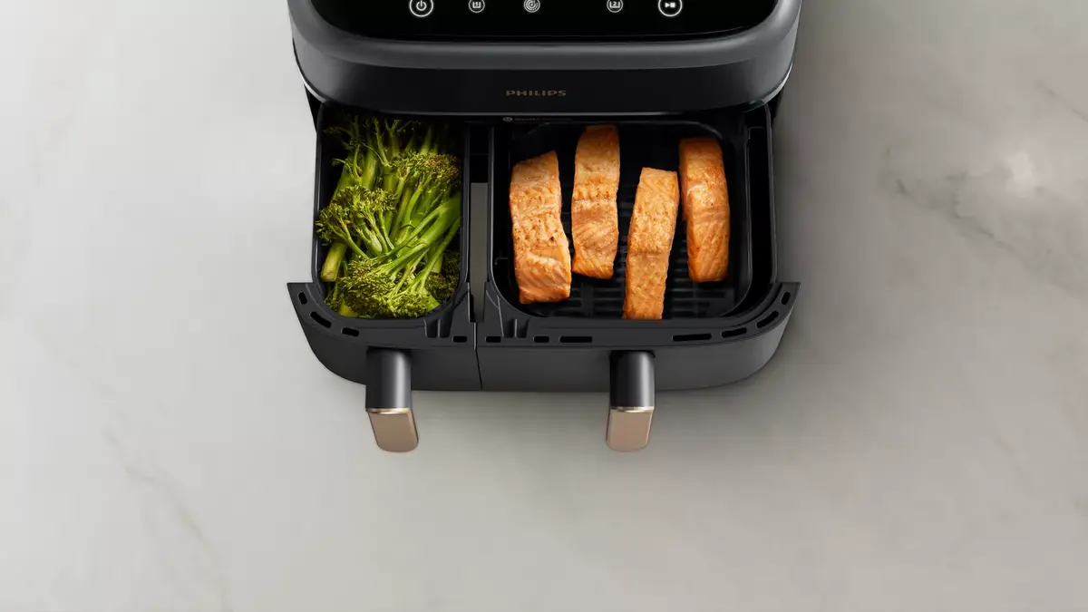 Philips 3000 Series Dual Basket Airfryer NA352/00 Photo 2