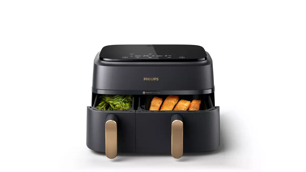 Philips 3000 Series Dual Basket Airfryer NA352/00 Photo 5