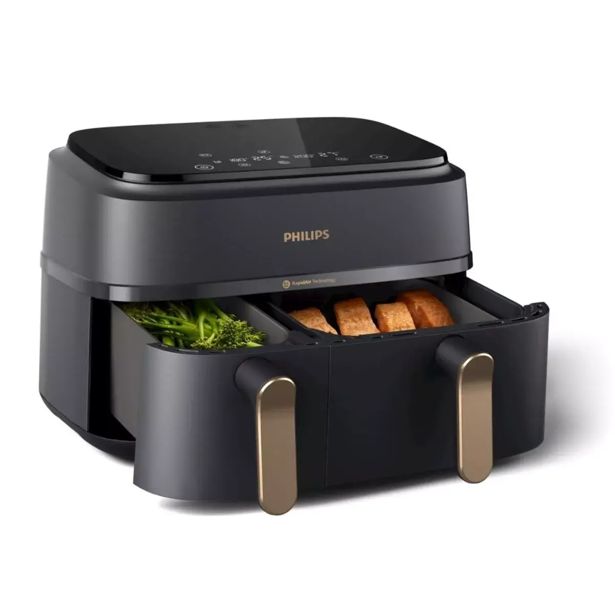 Philips 3000 Series Dual Basket Airfryer NA352/00 Photo 7