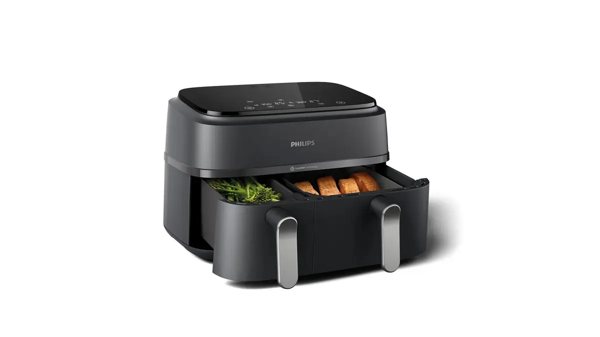 Philips 3000 series Dual Basket Airfryer NA352/00 karstā gaisa katls Photo 4