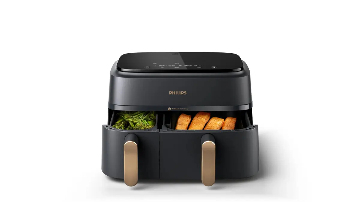 Philips 3000 series Dual Basket Airfryer NA352/00 karstā gaisa katls Photo 5
