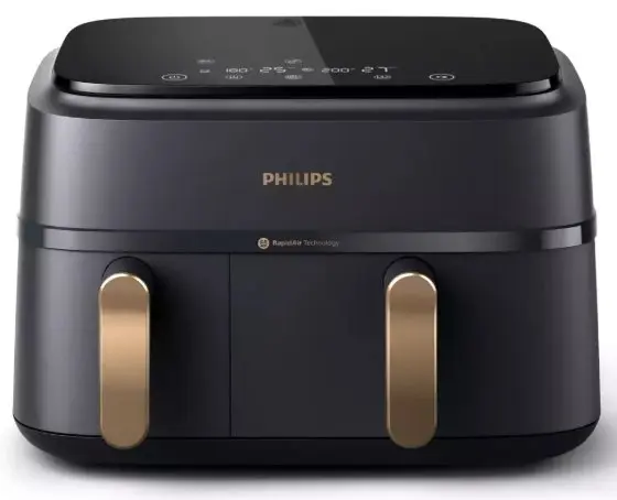 Philips 3000 Series Divu Grozu Karstā Gaisa Friteris NA352/00 Photo 6