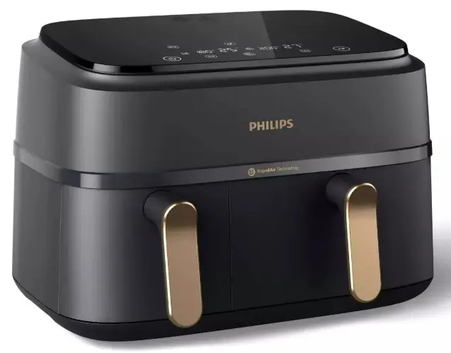 Philips 3000 Series Divu Grozu Karstā Gaisa Friteris NA352/00 Photo 7