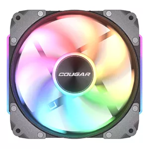 Fan COUGAR Gaming CF-APR12HB-RGB 12 cm Black