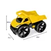 Wader Tipper Maximus Yellow 64030 rotaļu pašizgāzējs Photo 4