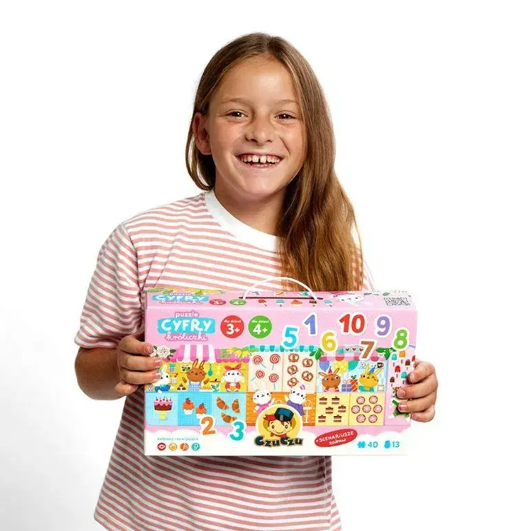 Number Puzzle CzuCzu 3372 mācību rotaļlieta Photo 6