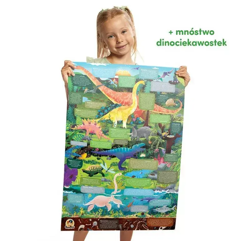 Novērošanas puzle CzuCzu Dinosaurs 3174 Photo 3
