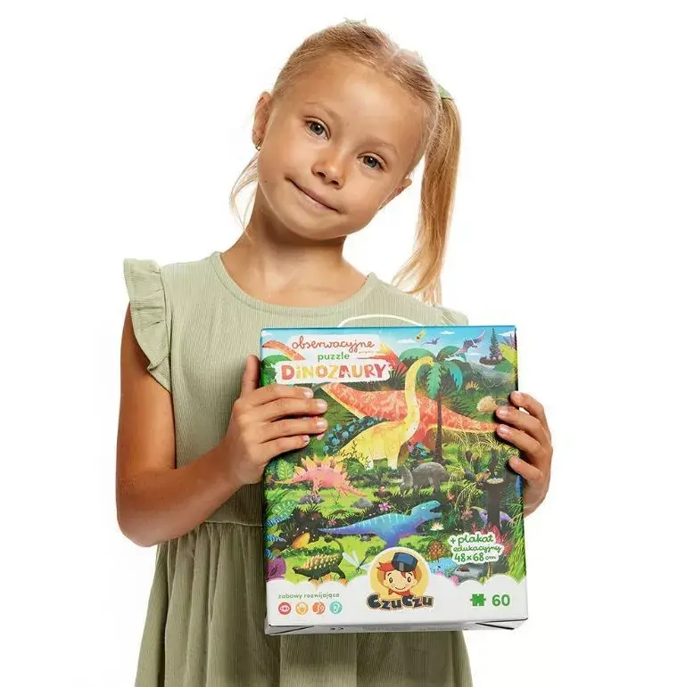 Novērošanas puzle CzuCzu Dinosaurs 3174 Photo 6