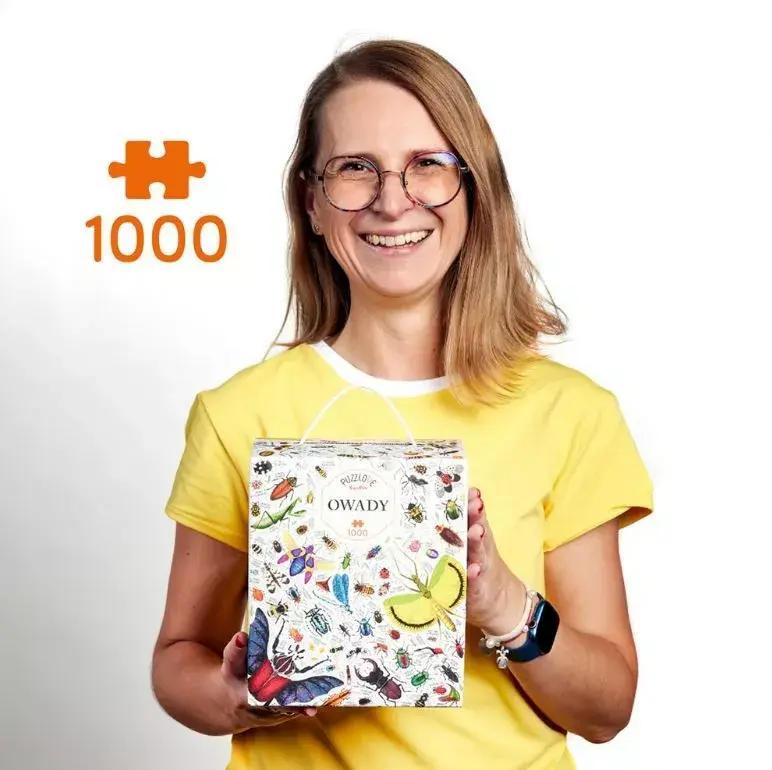 CzuCzu Puzzlove Insects пазл 1000 деталей 3136 Photo 4