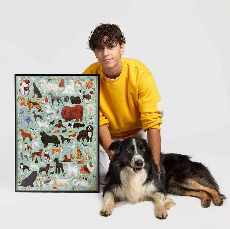 CzuCzu Dogs 1000 pcs puzzle model 3228 Photo 8