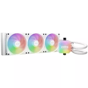 All-in-one šķidrumu dzesētājs be quiet! LIGHT LOOP 360mm White 12 cm 105.1 m³/h
