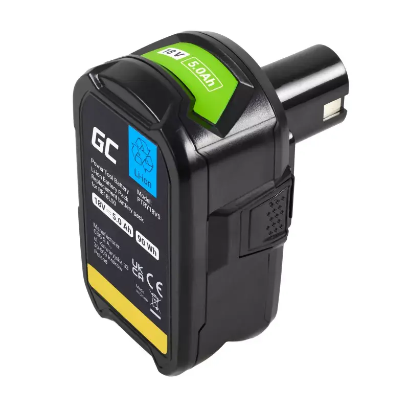 Green Cell PTRY18V5 — akumulators Li‑Ion 18 V 5 Ah Photo 4