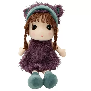 Soft cuddly doll Ascato 125718 — 44 cm plush toy for play and comfort