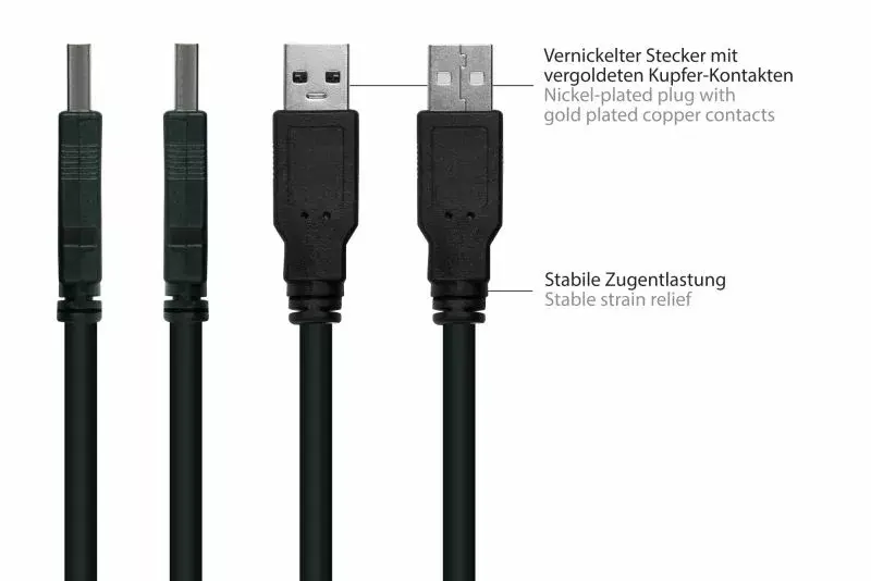 Kabelmeister USB кабель UK20P-AEA-010S USB A–A 1 м Photo 3
