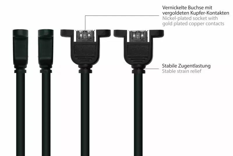 Kabelmeister USB кабель UK20P-AEA-010S USB A–A 1 м Photo 4