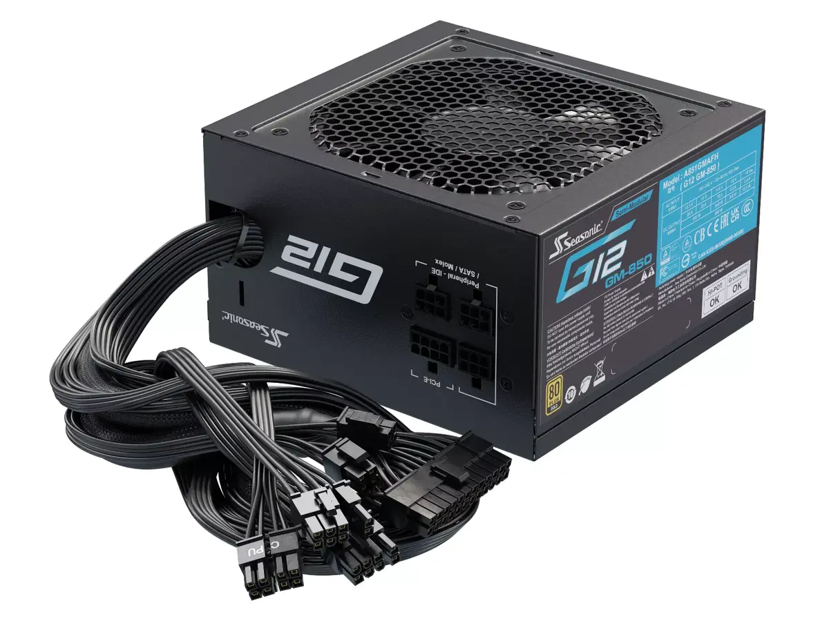 Блок питания Seasonic G12 GM Photo 4