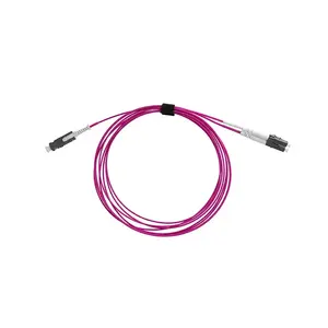 Fibre optic cable BlueOptics CAB-OM4-SN-LC-1M-BO SN LC OM4 1m Pink