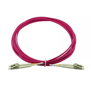 Fibre optic cable BlueOptics FCKAB-OM4-C20-L-BO LC LC/UPC OM4 20 m Violet