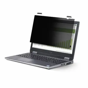 StarTech 13.3-inch 16:9 Flip-Up Privacy Screen for Laptops with Touch Support, Anti-Glare, Blue Light Filter, and 30-Degree Viewing Angle