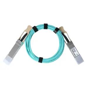 Сетевой кабель BlueOptics MFA1A00-C020-TG-BO QSFP28 AOC 20 м Турquoise