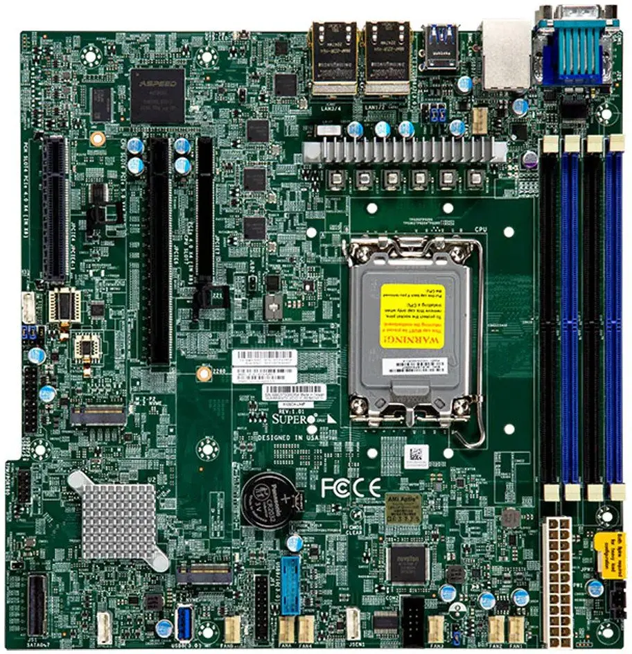 Pamatplate Supermicro MBD-X13SCH-LN4F-O Intel Socket 1700