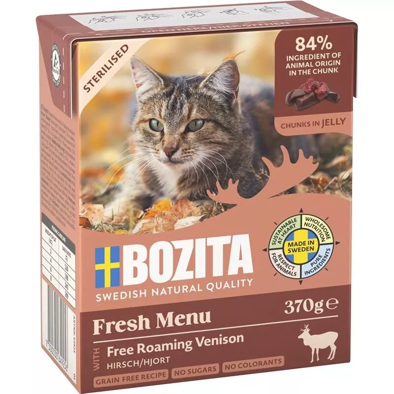 Mitrā kaķu barība BOZITA Fresh Menu