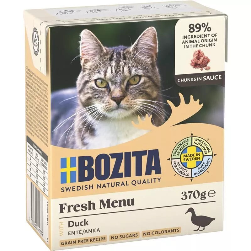 Mitrs kaķu barības BOZITA Fresh Menu